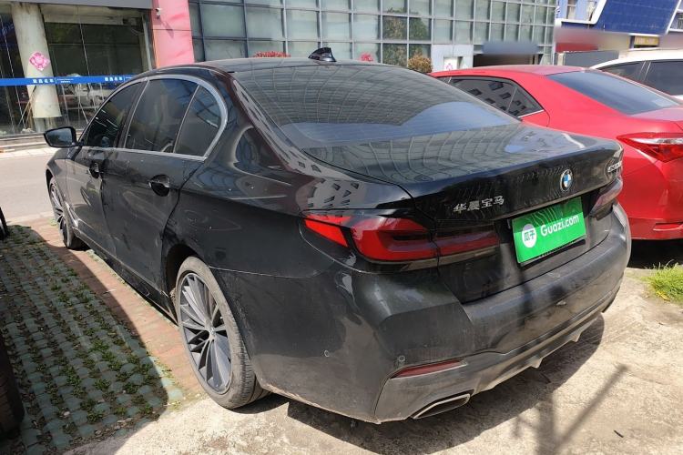 Used BMW 5 Series 2023 530Li Leading Model M Sport Package Rear Left 45 Deg