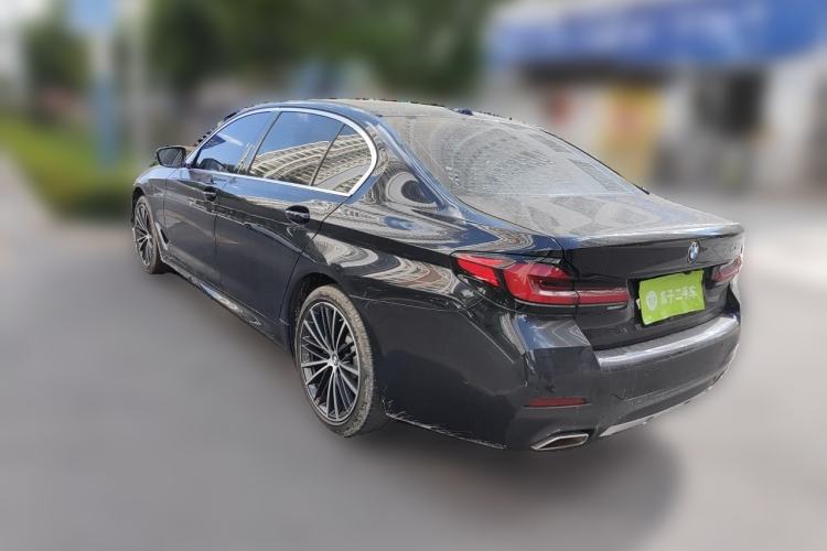 Used BMW 5 Series 2023 Restyled 530Li Leading Edition M Sport Package Rear Left 45 Deg