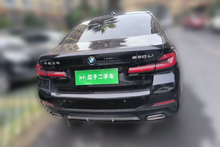 Used BMW 5 Series 2023 Restyled 530Li Luxury Edition M Sport Package Rear