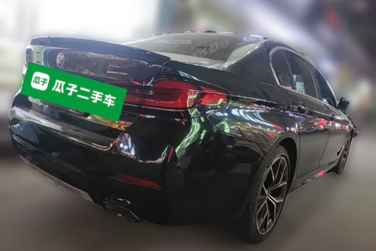 Used BMW 5 Series 2023 530Li xDrive M Sport Package Rear Right 45 Deg