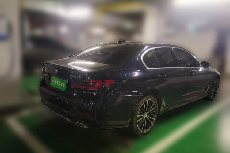 Used BMW 5 Series 2023 530Li Leading Model M Sport Package Rear Right 45 Deg