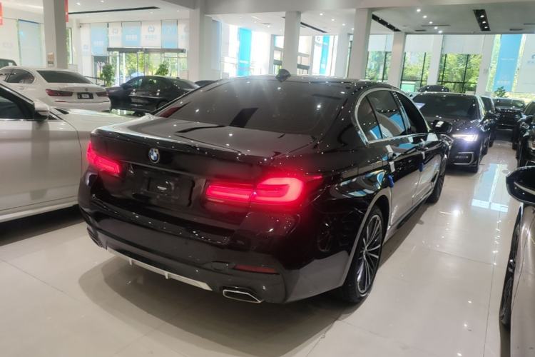 Used BMW 5 Series 2023 530Li Leading Model M Sport Package Rear Right 45 Deg