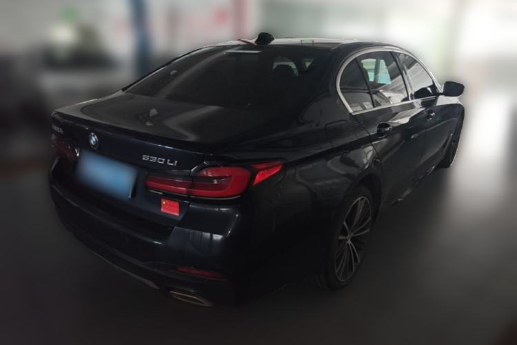 Used BMW 5 Series 2023 530Li Leading Model M Sport Package Rear Right 45 Deg