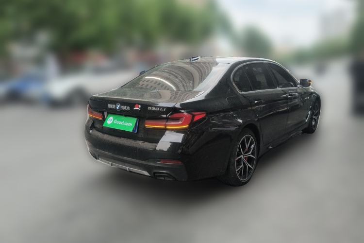 Used BMW 5 Series 2023 530Li Luxury Edition M Sport Package Rear Right 45 Deg