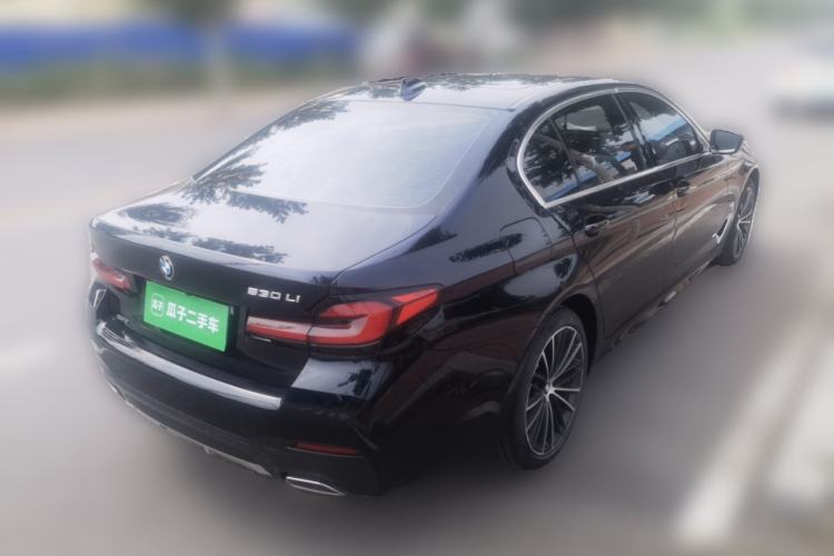 Used BMW 5 Series 2023 530Li xDrive M Sport Package Rear Right 45 Deg