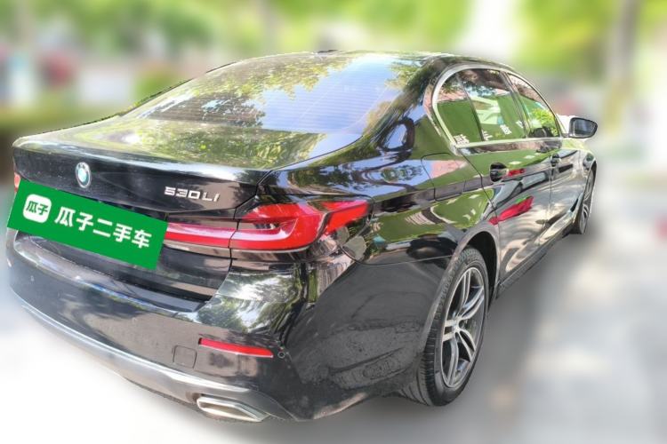 Used BMW 5 Series 2023 530Li Leading Edition Luxury Package Rear Right 45 Deg