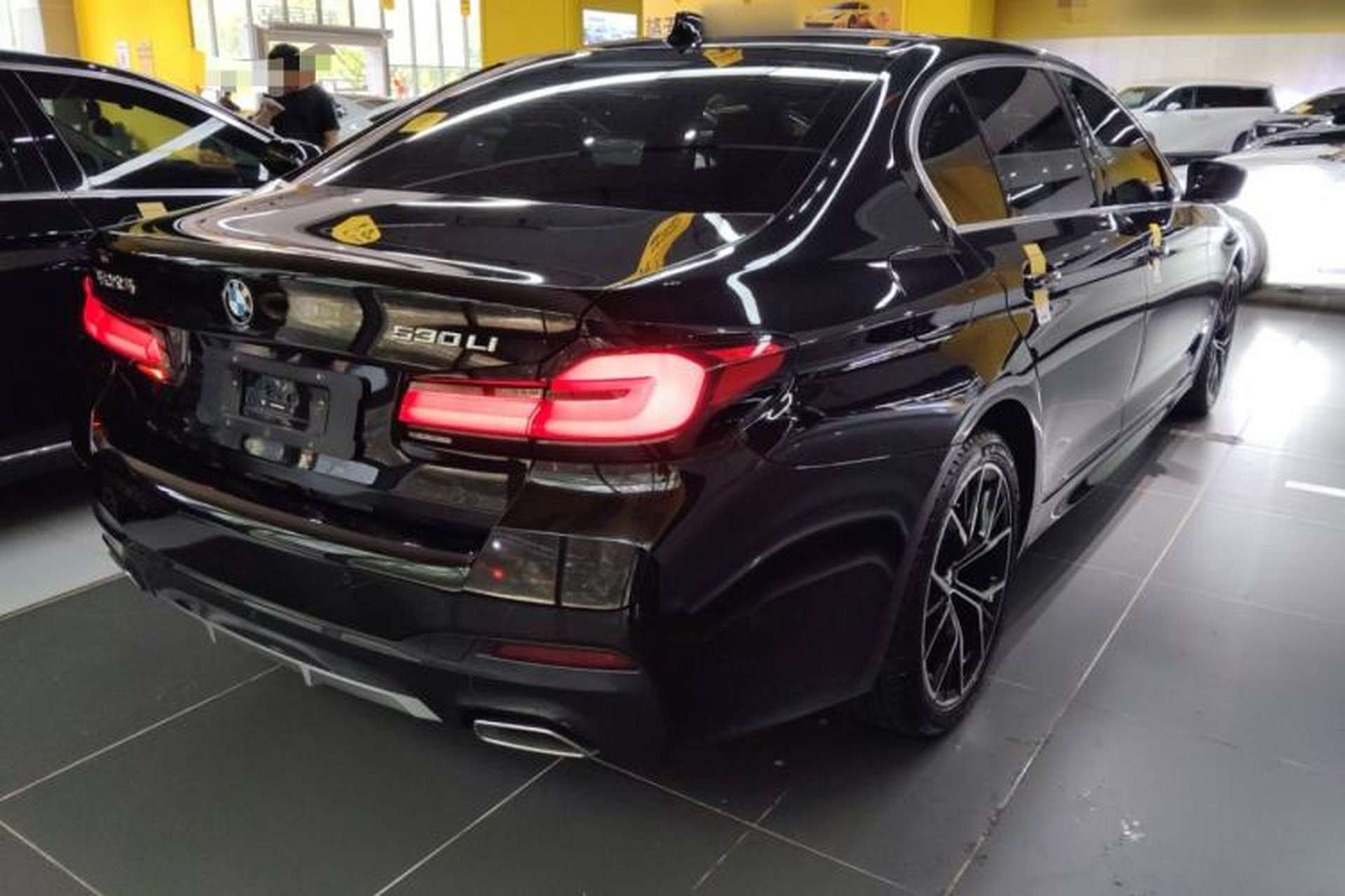 Used BMW 5 Series 2023 Restyled 530Li Luxury Edition M Sport Package Rear Right 45 Deg