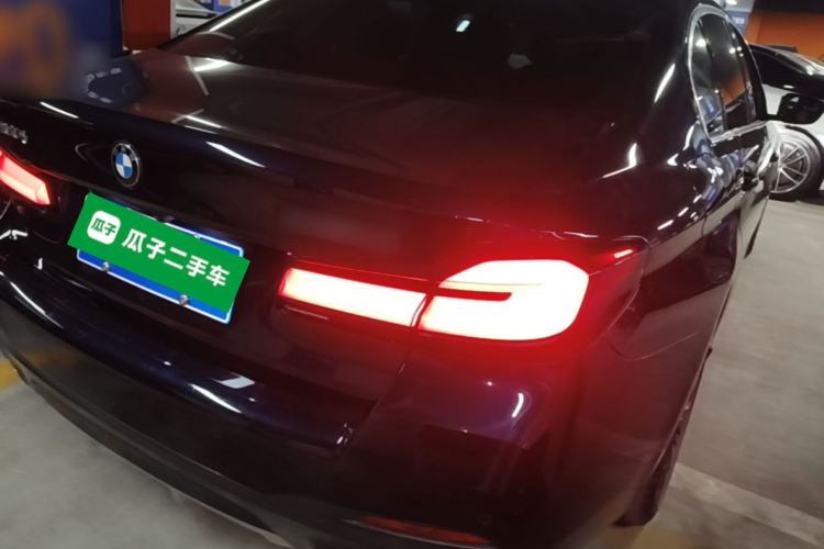 Used BMW 5 Series 2023 530Li Leading Model M Sport Package Rear Right 45 Deg