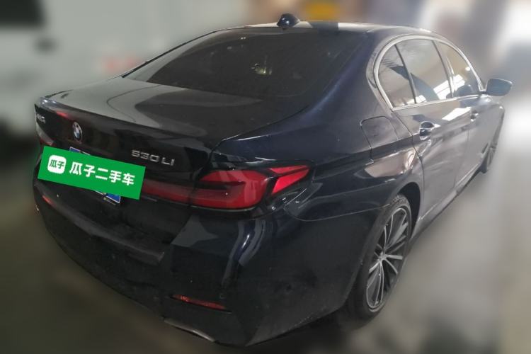 Used BMW 5 Series 2023 Restyled 530Li Leading Edition M Sport Package Rear Right 45 Deg