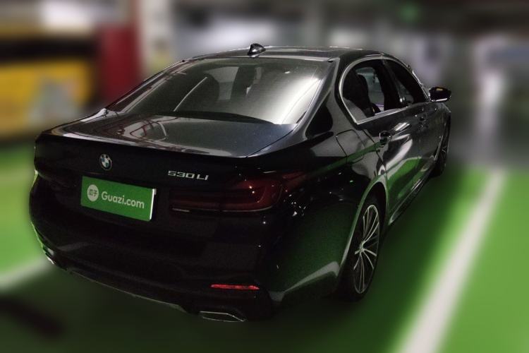Used BMW 5 Series 2023 530Li Leading Model M Sport Package Rear Right 45 Deg