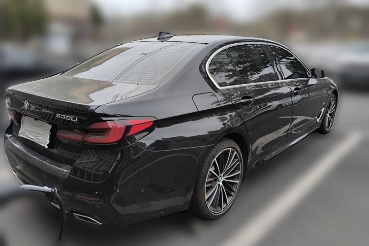 Used BMW 5 Series 2023 530Li Leading Model M Sport Package Rear Right 45 Deg