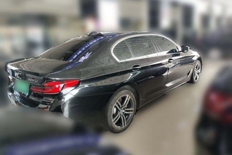 Used BMW 5 Series 2023 530Li Leading Edition Luxury Package Rear Right 45 Deg