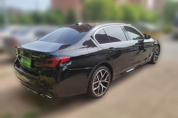 Used BMW 5 Series 2023 Restyled 530Li Luxury Edition M Sport Package Rear Right 45 Deg