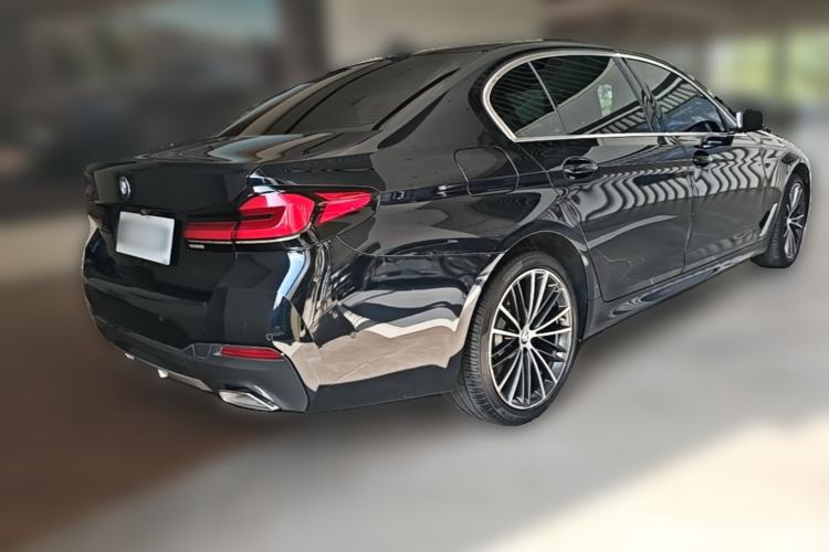 Used BMW 5 Series 2023 530Li Leading Model M Sport Package Rear Right 45 Deg