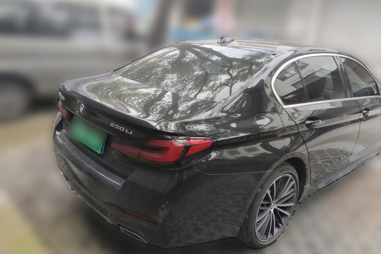 Used BMW 5 Series 2023 530Li Leading Model M Sport Package Rear Right 45 Deg