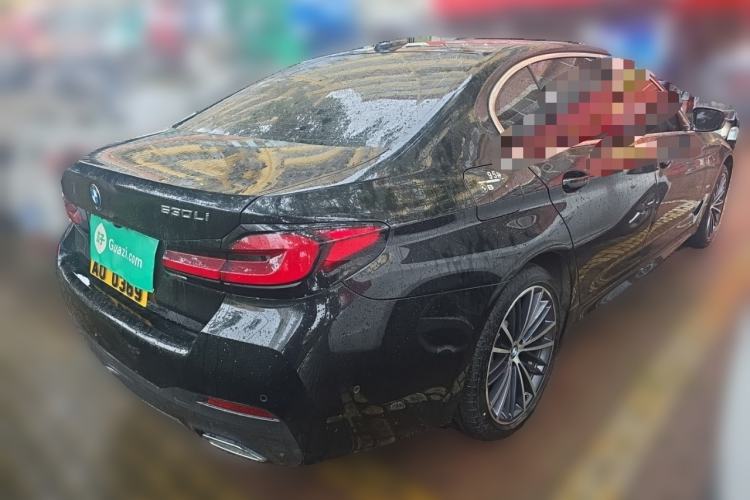 Used BMW 5 Series 2023 530Li Leading Model M Sport Package Rear Right 45 Deg