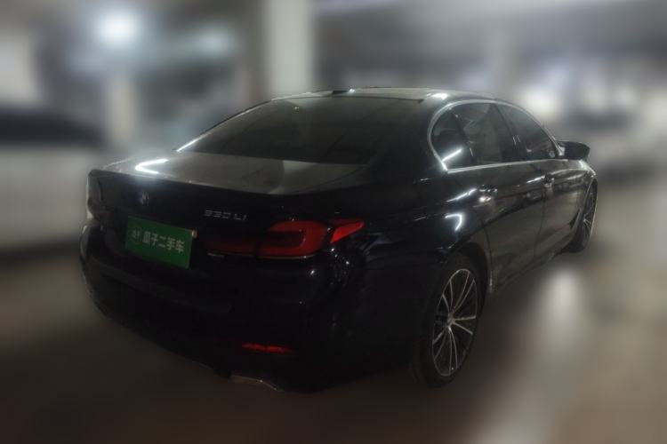 Used BMW 5 Series 2023 530Li Leading Model M Sport Package Rear Right 45 Deg