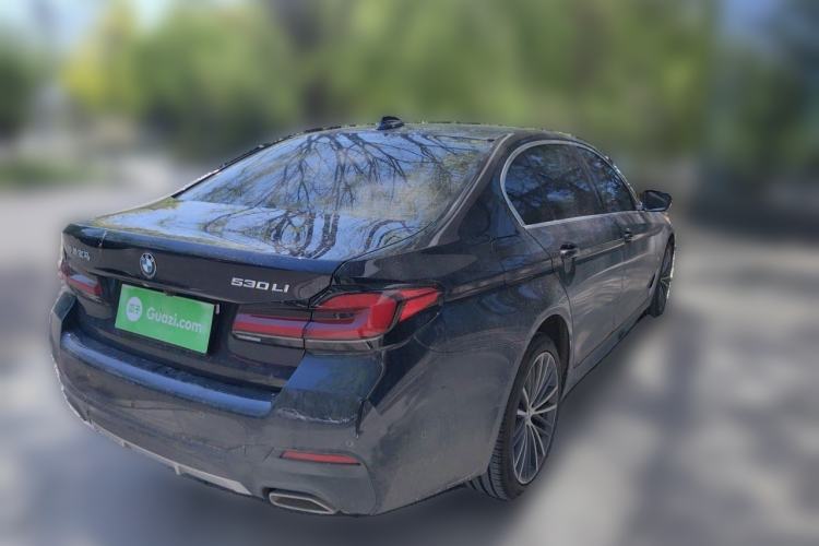 Used BMW 5 Series 2023 Restyled 530Li Leading Edition M Sport Package Rear Right 45 Deg