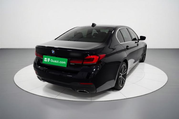 Used BMW 5 Series 2023 530Li Leading Model M Sport Package Rear Right 45 Deg