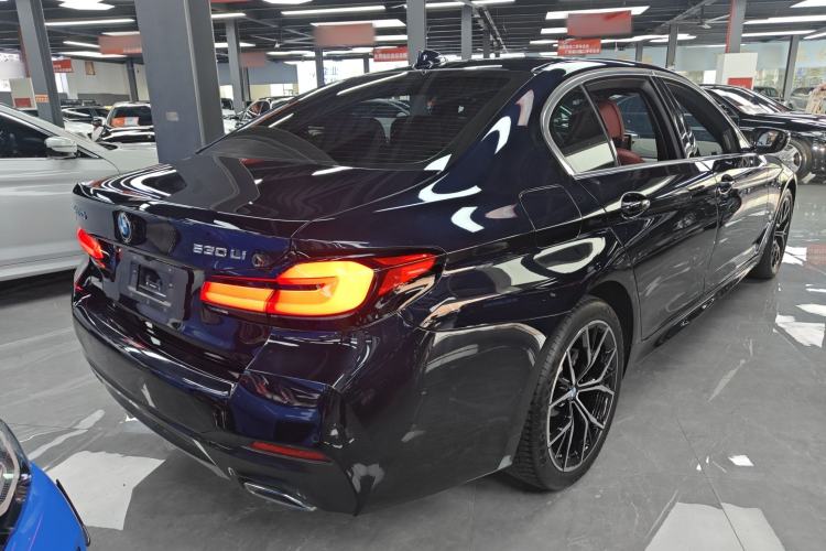 Used BMW 5 Series 2023 530Li Luxury Edition M Sport Package Rear Right 45 Deg