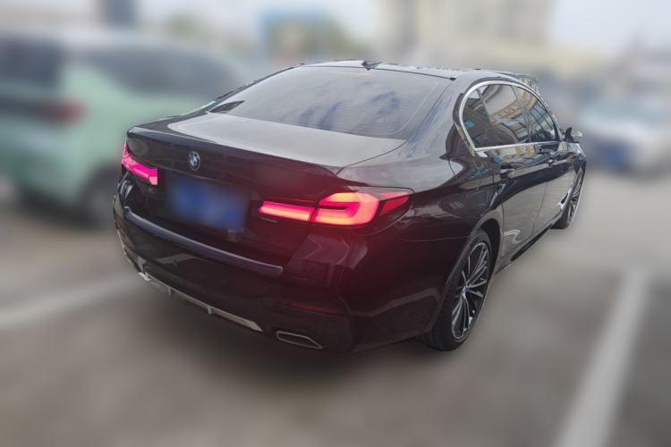 Used BMW 5 Series 2023 530Li Leading Model M Sport Package Rear Right 45 Deg