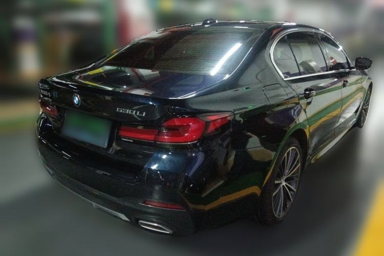 Used BMW 5 Series 2023 Restyled 530Li Leading Edition M Sport Package Rear Right 45 Deg