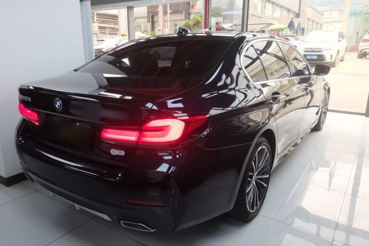 Used BMW 5 Series 2023 Restyled 530Li Leading Edition M Sport Package Rear Right 45 Deg