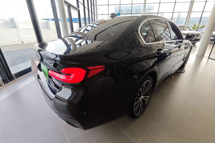 Used BMW 5 Series 2023 Restyled 530Li Leading Edition M Sport Package Rear Right 45 Deg