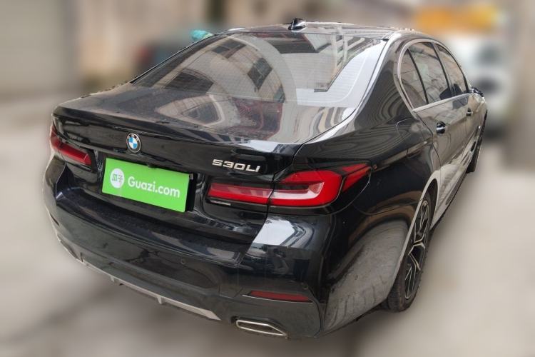 Used BMW 5 Series 2023 530Li Luxury Edition Premium Package Rear Right 45 Deg
