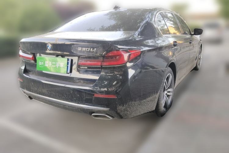Used BMW 5 Series 2023 530Li Leading Edition Luxury Package Rear Right 45 Deg