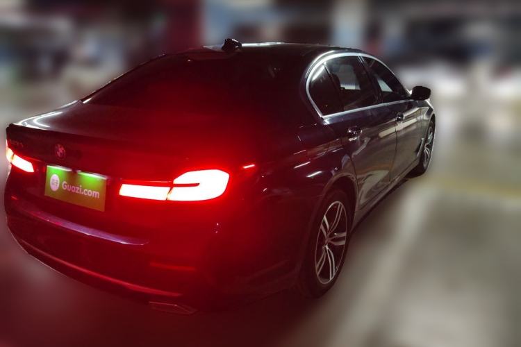 Used BMW 5 Series 2023 530Li Leading Edition Luxury Package Rear Right 45 Deg