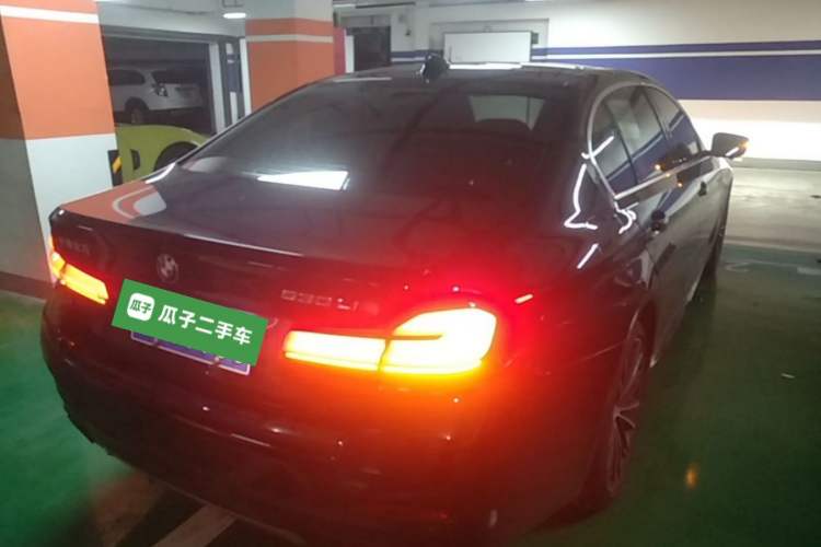 Used BMW 5 Series 2023 530Li Leading Model M Sport Package Rear Right 45 Deg