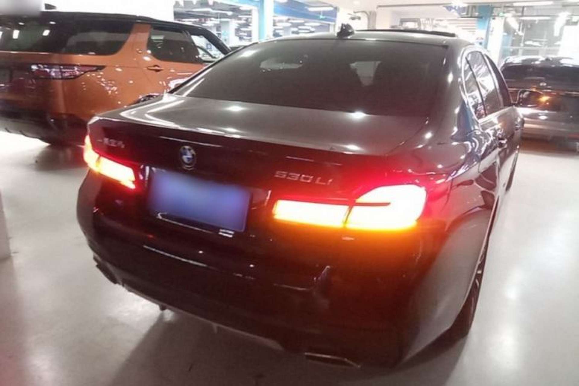 Used BMW 5 Series 2023 Restyled 530Li Leading Edition M Sport Package Rear Right 45 Deg