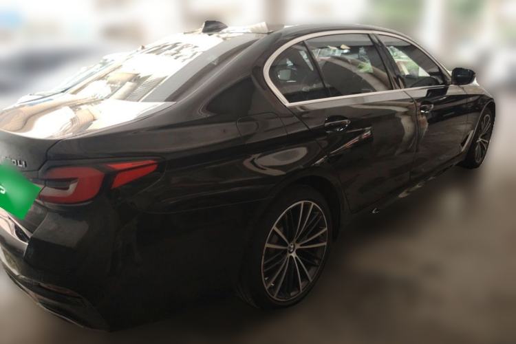 Used BMW 5 Series 2023 530Li Leading Model M Sport Package Rear Right 45 Deg