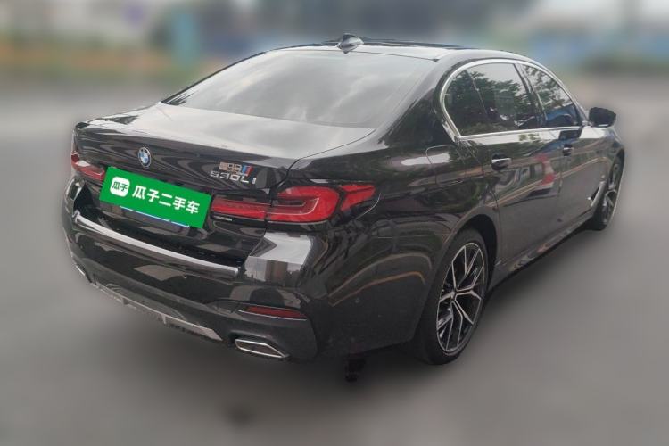 Used BMW 5 Series 2023 530Li Luxury Edition M Sport Package Rear Right 45 Deg