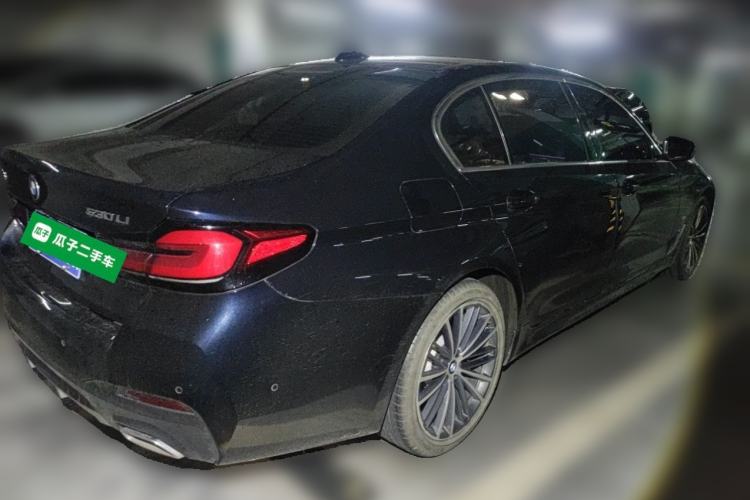 Used BMW 5 Series 2023 530Li Leading Model M Sport Package Rear Right 45 Deg