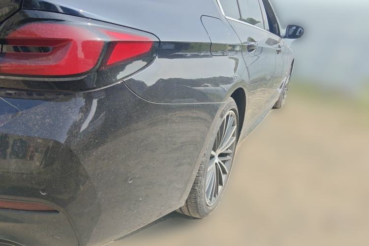 Used BMW 5 Series 2023 530Li Leading Model M Sport Package Rear Right 45 Deg