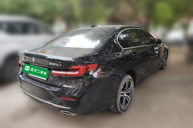 Used BMW 5 Series 2023 530Li Leading Edition Luxury Package Rear Right 45 Deg