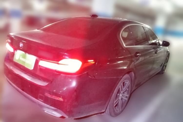 Used BMW 5 Series 2023 530Li Leading Edition Luxury Package Rear Right 45 Deg