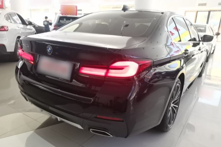 Used BMW 5 Series 2023 530Li Leading Model M Sport Package Rear Right 45 Deg