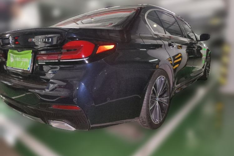 Used BMW 5 Series 2023 Restyled 530Li Leading Edition M Sport Package Rear Right 45 Deg