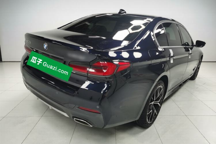 Used BMW 5 Series 2023 530Li Luxury Edition M Sport Package Rear Right 45 Deg