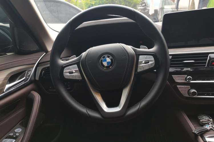 Used BMW 5 Series 2023 530Li Leading Edition Luxury Package Steering Wheel
