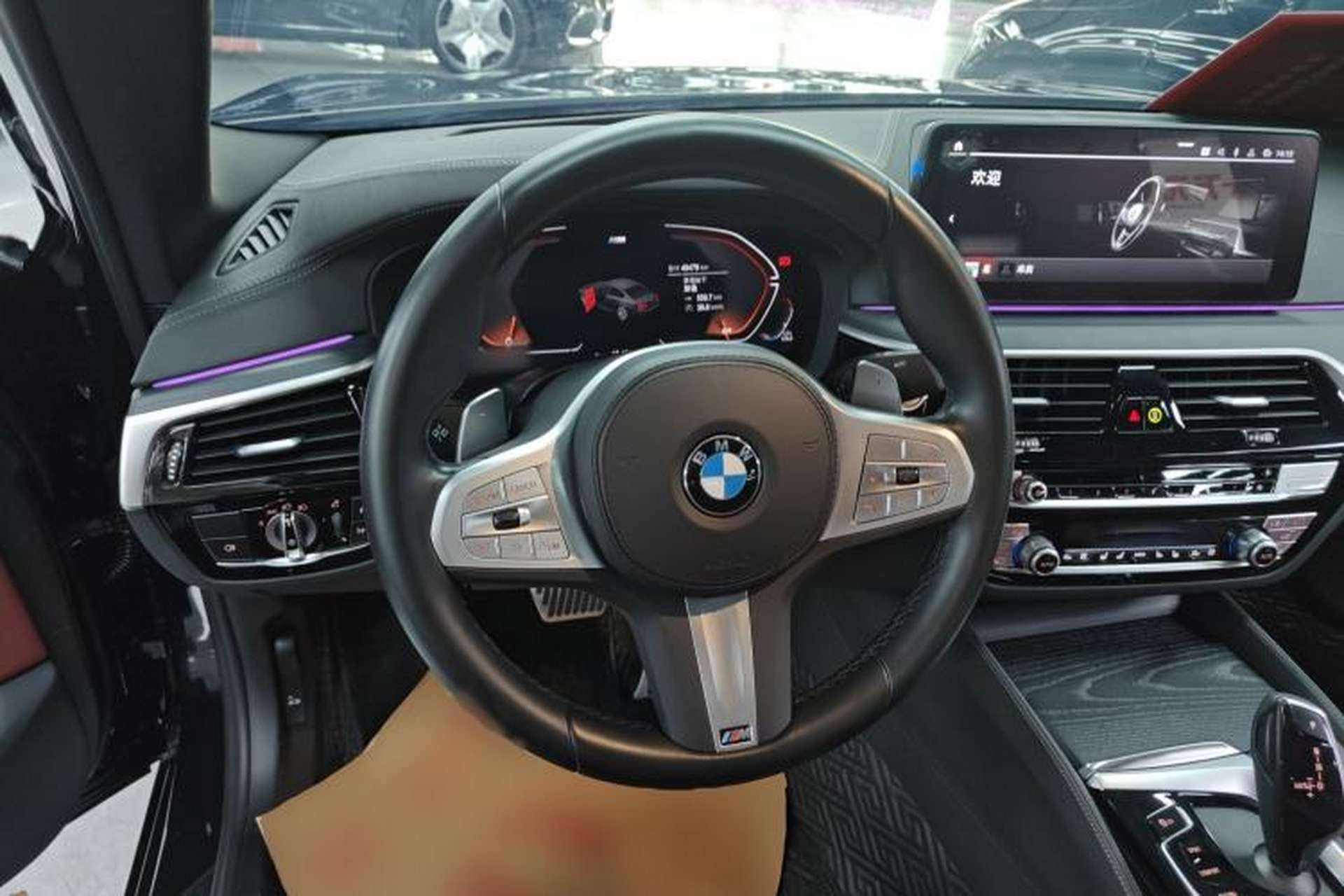 Used BMW 5 Series 2023 530Li Luxury Edition M Sport Package Steering Wheel