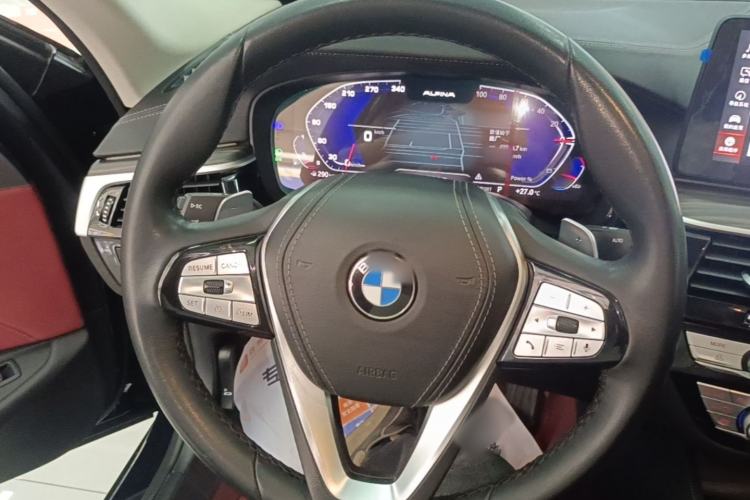 Used BMW 5 Series 2023 530Li Leading Edition Luxury Package Steering Wheel