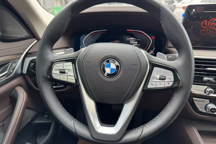 Used BMW 5 Series 2023 530Li Leading Edition Luxury Package Steering Wheel