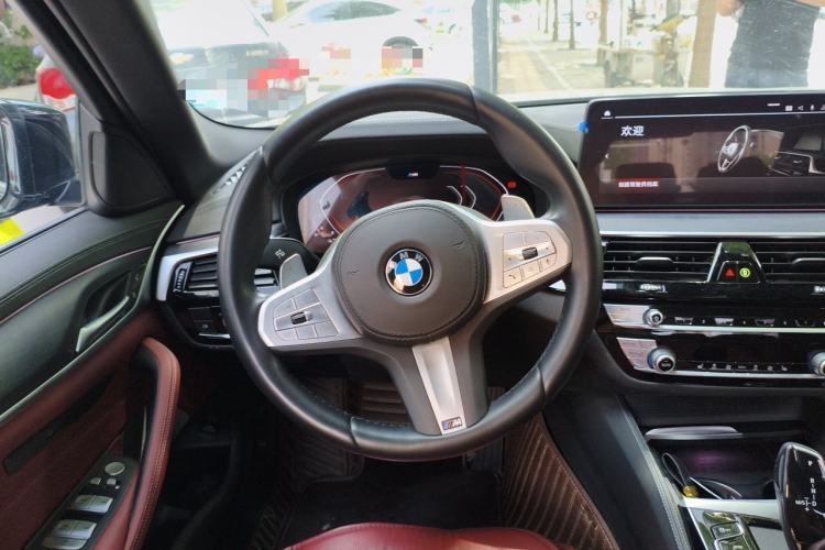 Used BMW 5 Series 2023 530Li Leading Edition Luxury Package Steering Wheel