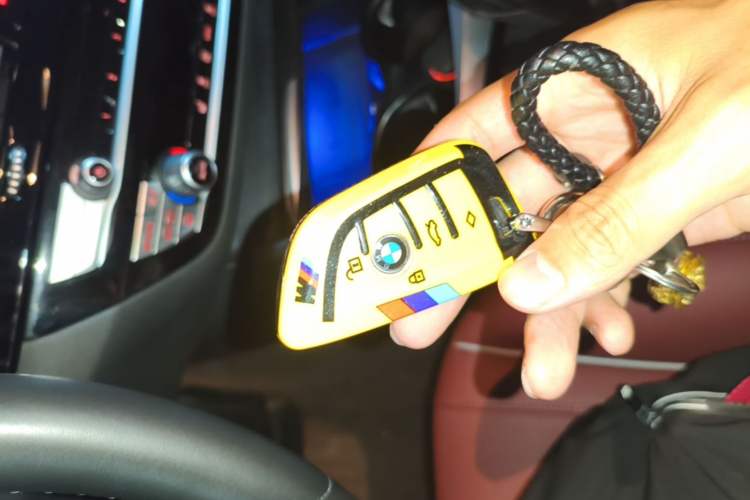 Used BMW 5 Series 2023 530Li Leading Model M Sport Package Vehicle Key