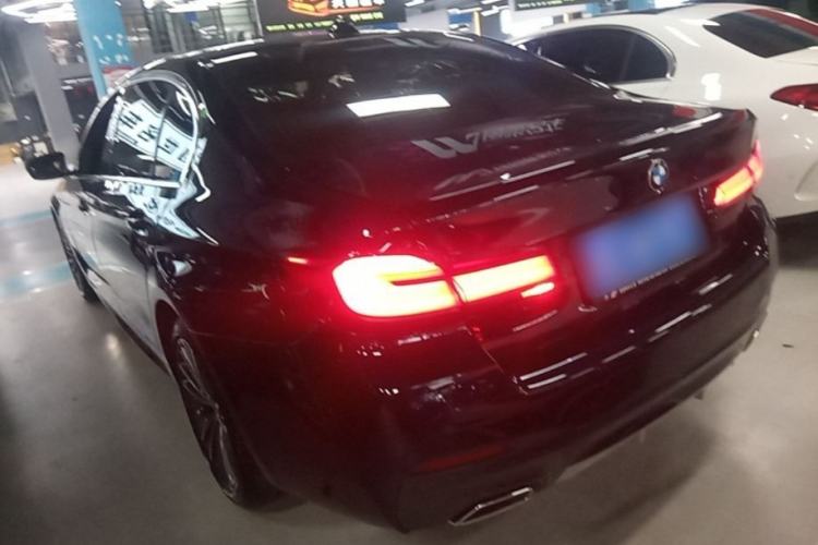 Used BMW 5 Series 2023 530Li Leading Model M Sport Package Rear Left 45 Deg