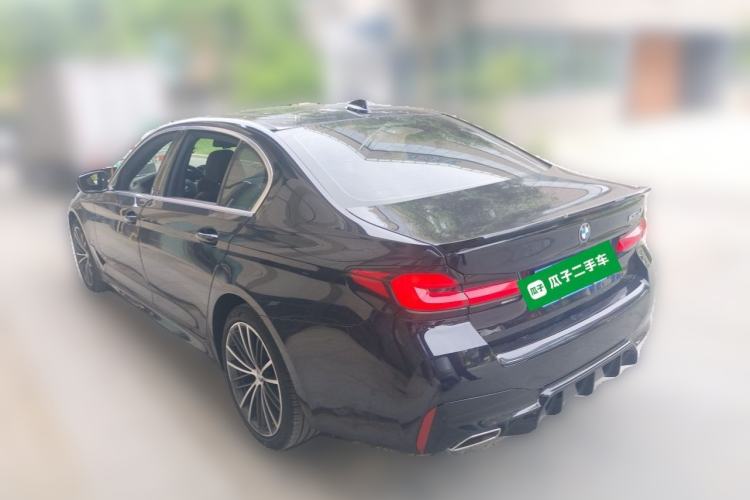 Used BMW 5 Series 2023 530Li Leading Model M Sport Package Rear Left 45 Deg